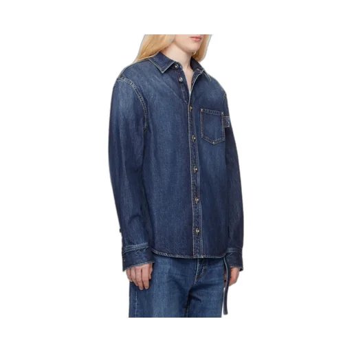 Long Sleeved Denim Shirt