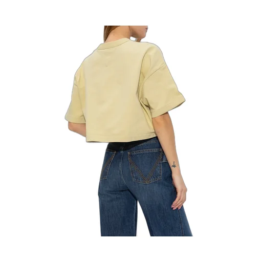Pocket Detailed Cropped T-Shirt