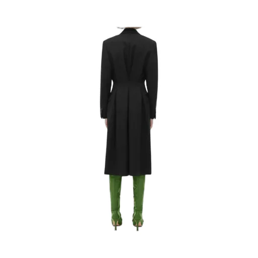 Double-Breasted Wool Coat