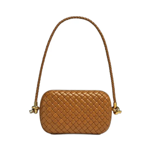 Logo Knitted Clutch