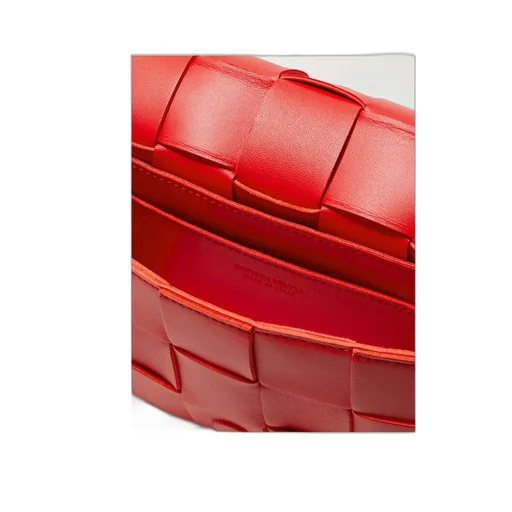 Interwoven Fold-Over Shoulder Bag