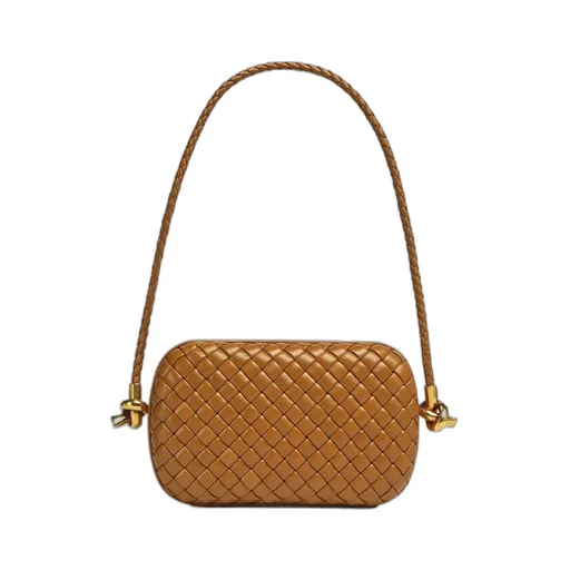 Logo Knitted Clutch