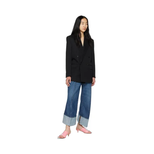 Square-Headed High-Heeled Sandals