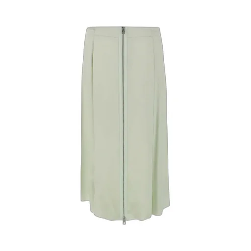 Fluid Satin Skirt