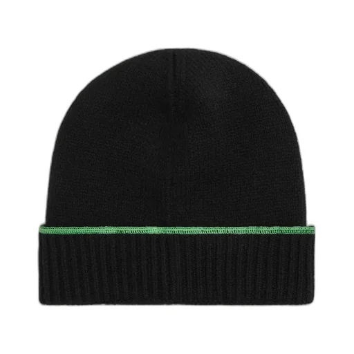 Wool Cashmere Hemmed Wool Hat