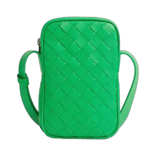 Intrecciato Zipped Phone Pouch