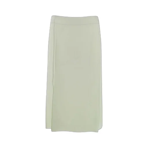 Fluid Satin Skirt
