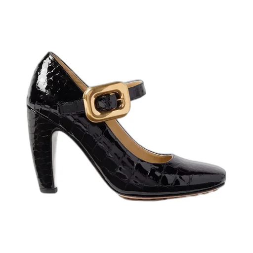 Square-Headed Mary Jane Heels