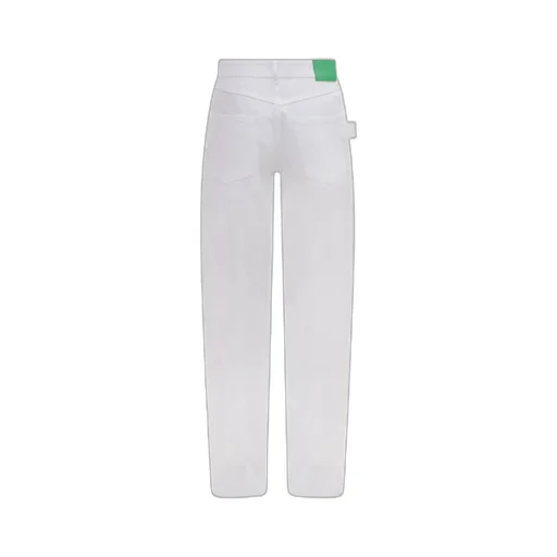 Logo Patch Denim Trousers