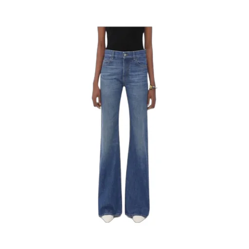 Washed Flared Jeans