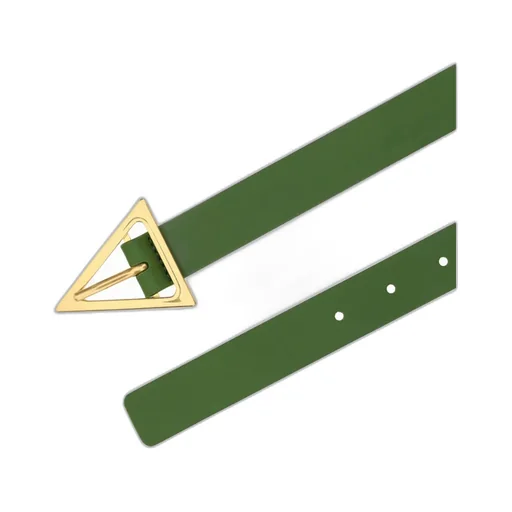 Signature Triangular Buckle Belt