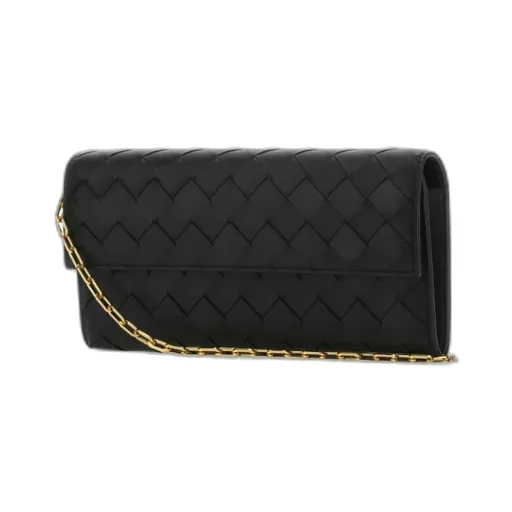 Chained Intrecciato Wallet