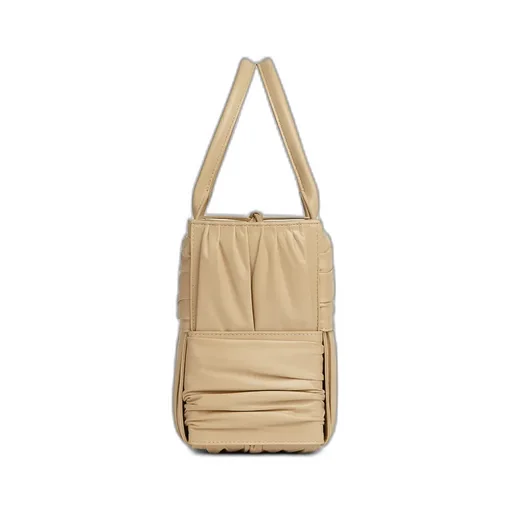 Arco Woven Pleated Tote Bag