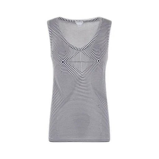 Striped Sleeveless Top