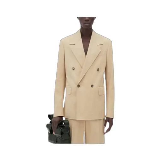 Double Breasted Textured Jacket