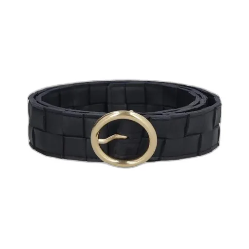 Signature Intrecciato Buckle Belt