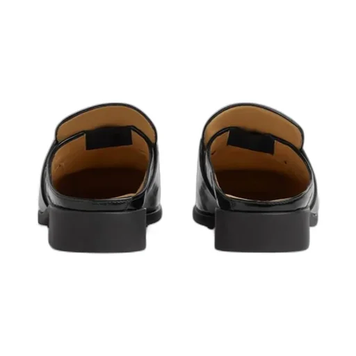 Open-Back Leather Loafers