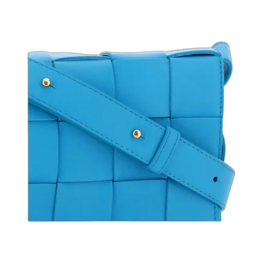 Interwoven Fold-Over Shoulder Bag