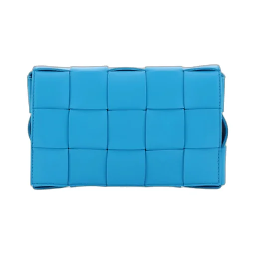 Interwoven Fold-Over Shoulder Bag