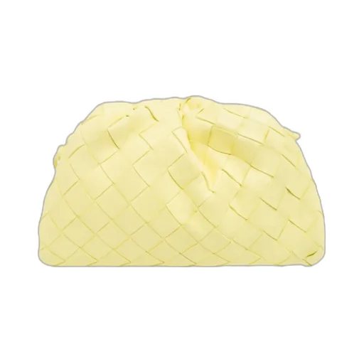 Logo Knitted Clutch