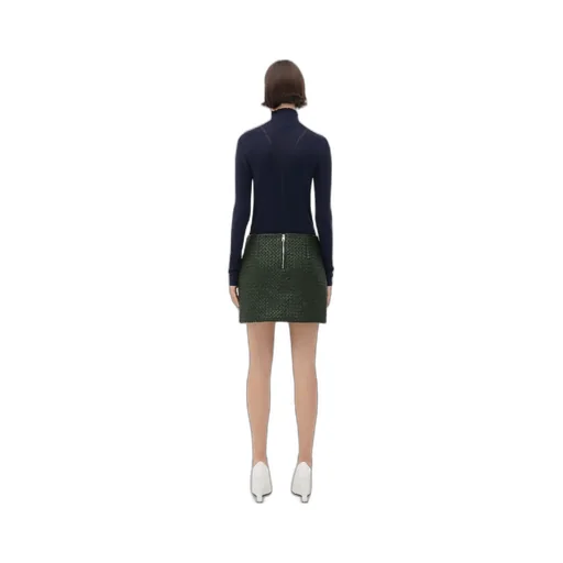 Intrecciato Mini Skirt