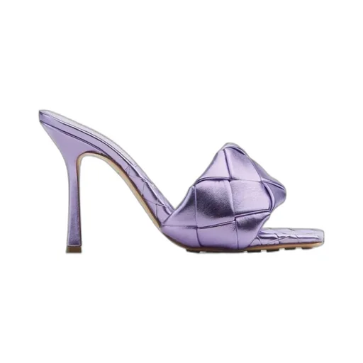 Intreccio Metallised Mules