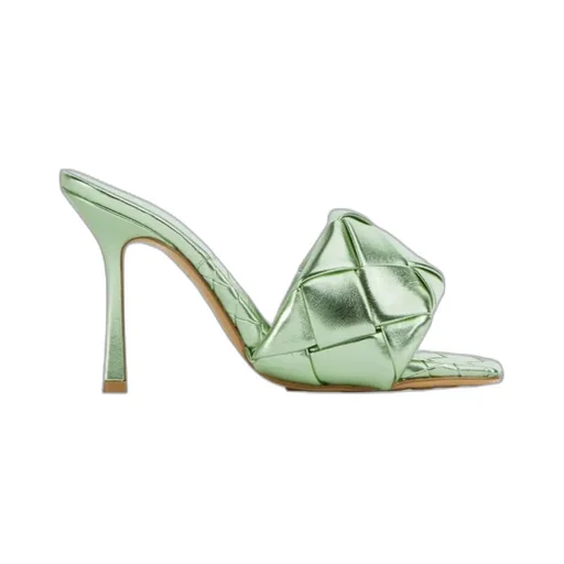 Intreccio Metallised Mules