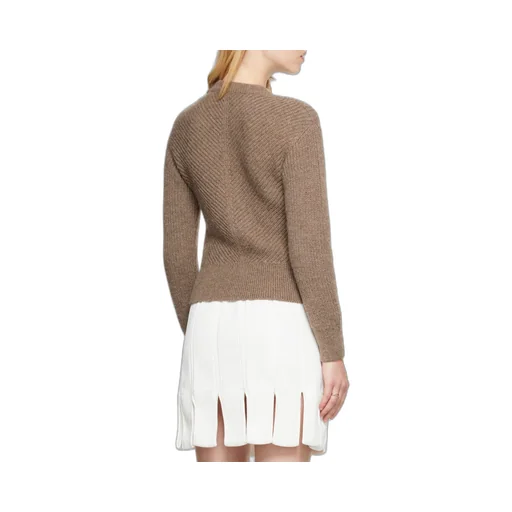 Chevron Motif Knit Jumper