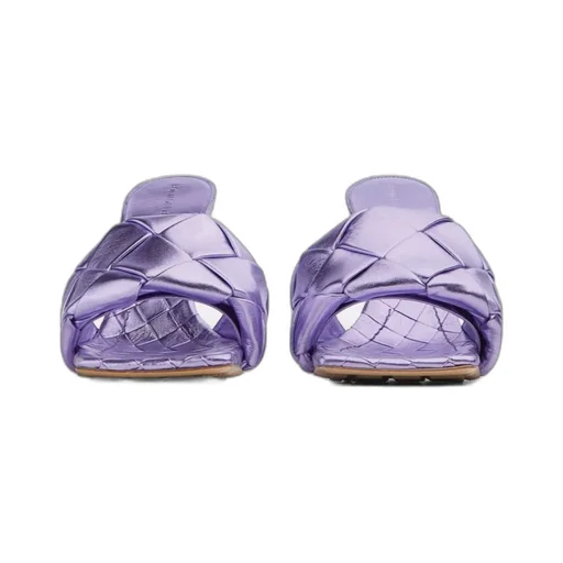 Intreccio Metallised Mules