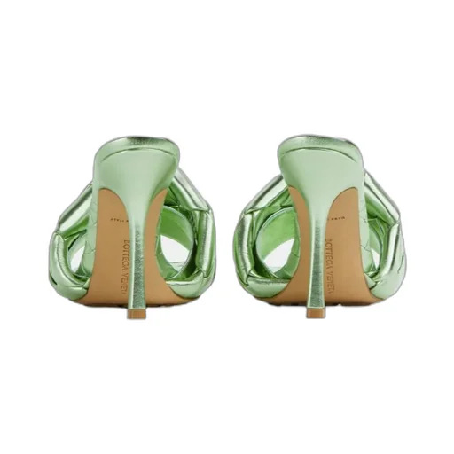 Intreccio Metallised Mules