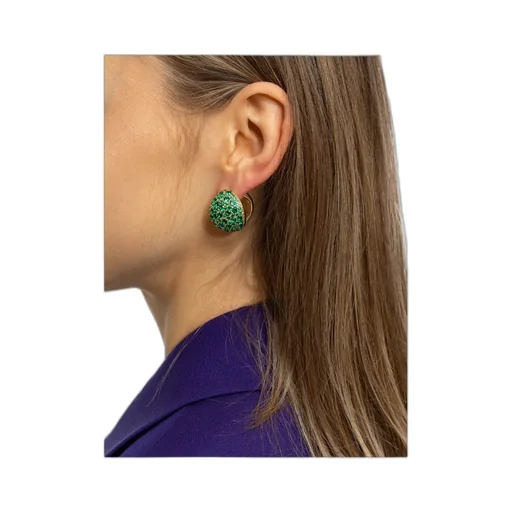 Coloured Logo Earrings