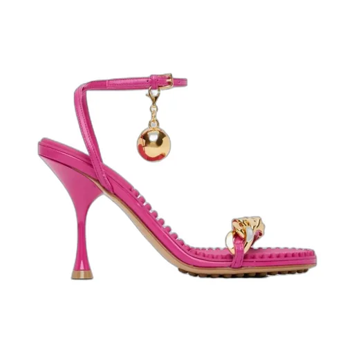 Logo High-Heeled Sandals