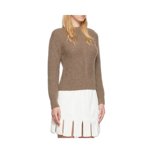 Chevron Motif Knit Jumper