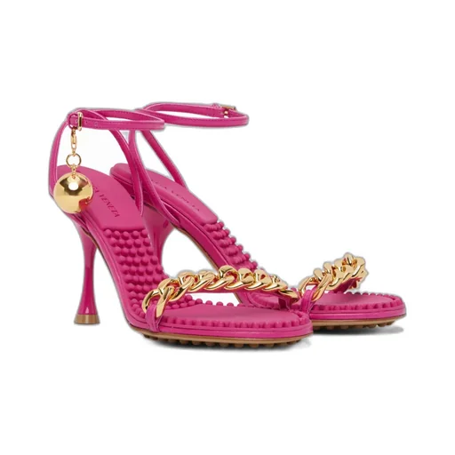 Logo High-Heeled Sandals