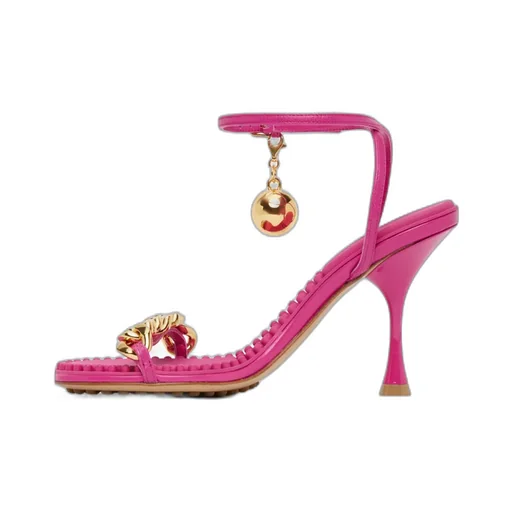 Logo High-Heeled Sandals
