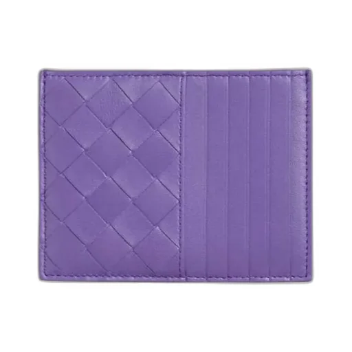 Logo Leather Card Bag