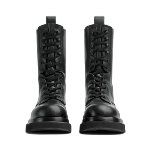 Lug Lace-Up Boots
