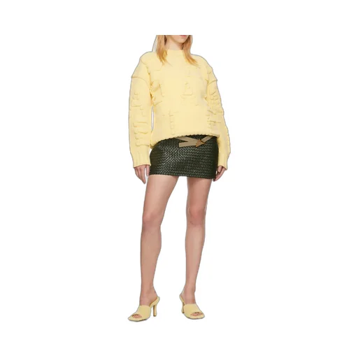Intrecciato Mini Skirt
