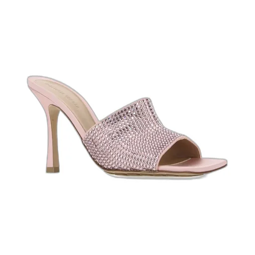Embellished Stretch Mules
