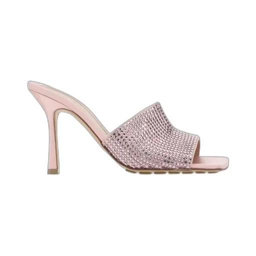Embellished Stretch Mules