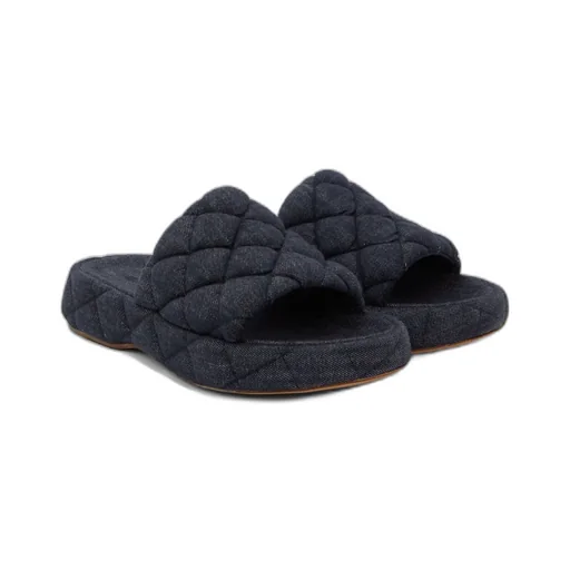 Quilted Flat Slippers