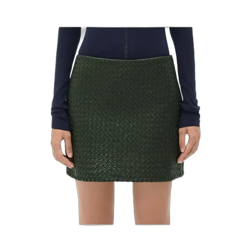 Intrecciato Mini Skirt