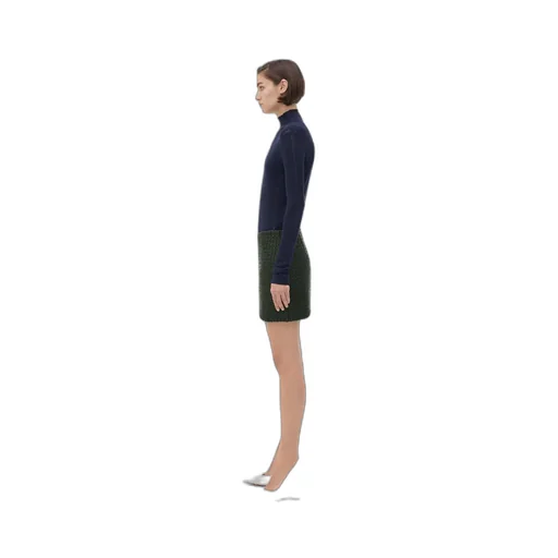 Intrecciato Mini Skirt
