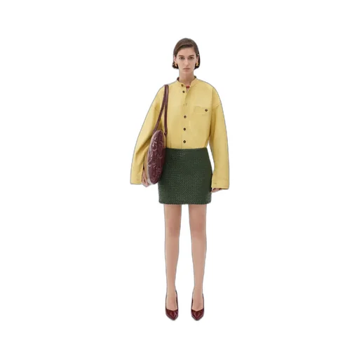 Intrecciato Mini Skirt