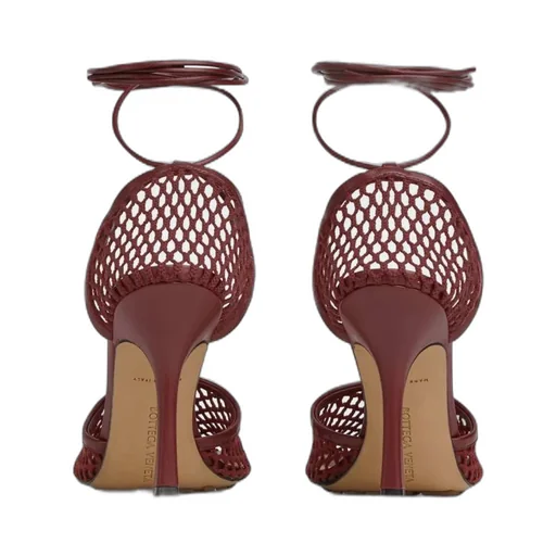 Stretch Lace-Up Pumps