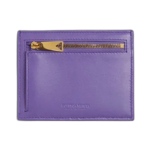Logo Leather Card Bag