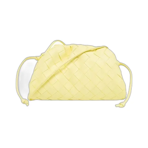 Logo Knitted Clutch
