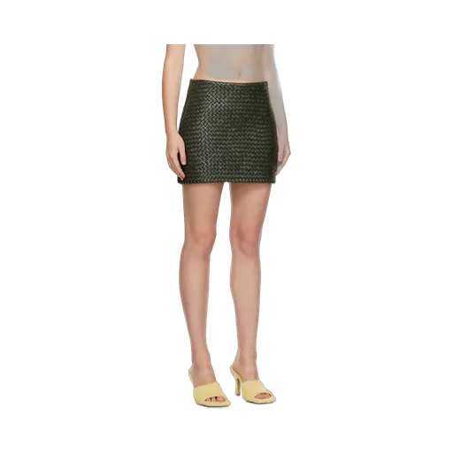 Intrecciato Mini Skirt