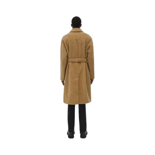 Girdle Wool Coat
