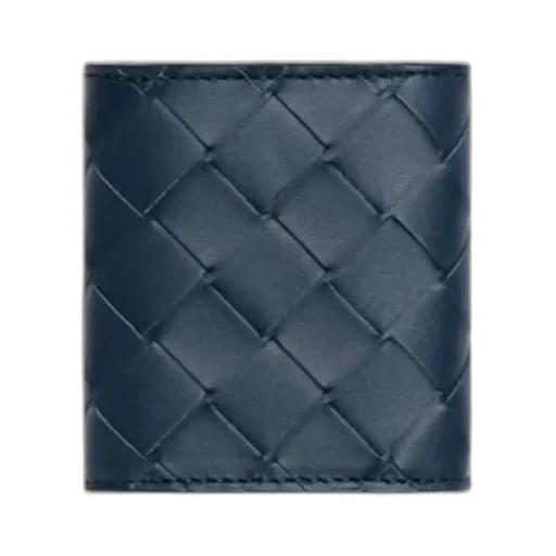 Intrecciato Leather Coin Wallet